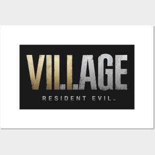 Resident Evil 8 Village Logo Symbol Posters and Art